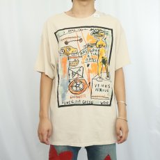 画像2: REASON "JEAN-MICHEL BASQUIAT" アートプリントTシャツ  (2)