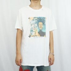 画像2: BILLABONG "Andy Warhol × Jean-Michel Basquiat" アートプリントTシャツ L (2)