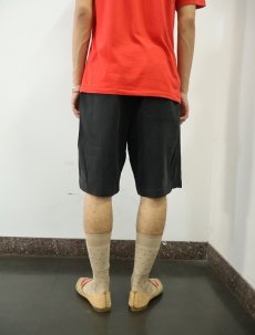 画像4: Tommy Bahama シルク×コットン ショーツ BLACK W35 (4)