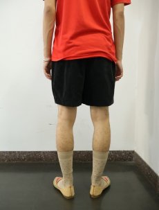 画像3: KAREN SCOTT 2タック コーデュロイショーツ BLACK W30 (3)