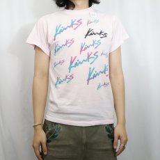 画像3: 80's THE KINKS USA製 ロックバンドツアープリントTシャツ M (3)
