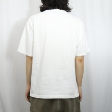 画像3: 90's LANDS' END × Betsy Fowler USA製 "Compatible Giraffes" アートプリントTシャツ L (3)