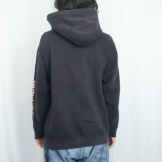 画像3: SPITFIRE ロゴプリント スウェットフーディー BLACK (3)