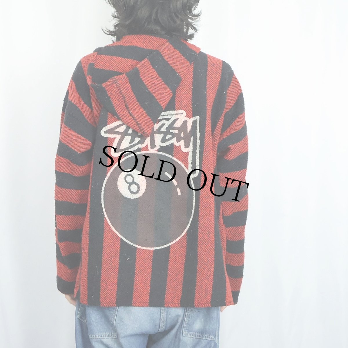 画像4: ブート STUSSY "8ボール" メキシカンパーカー (4)
