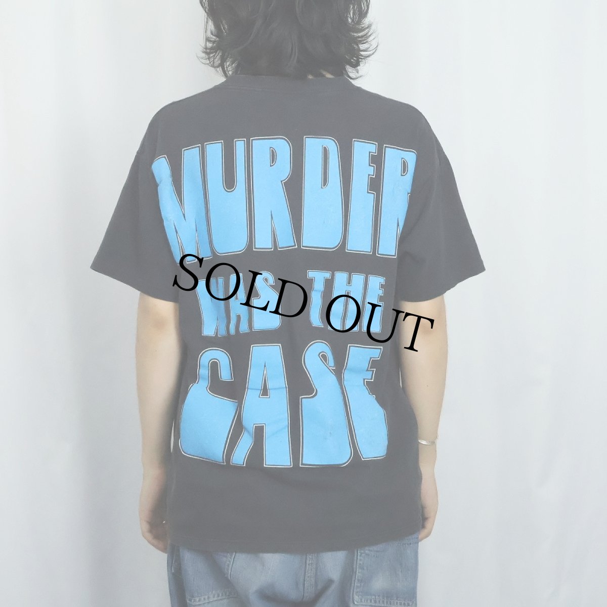 画像4: 90's Snoop Dogg USA製 "Murder Was The Case" ラッパープリントTシャツ BLACK L (4)