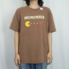画像2: 2000's PAC-MAN "MUNCHIES" ゲームプリントTシャツ  (2)