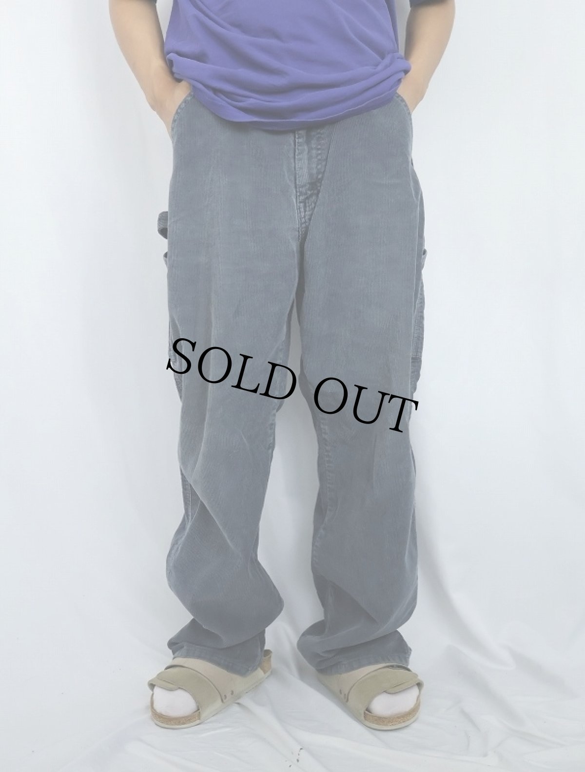 画像2: 2000's Levi's SILVER TAB コーデュロイペインターパンツ W36 (2)