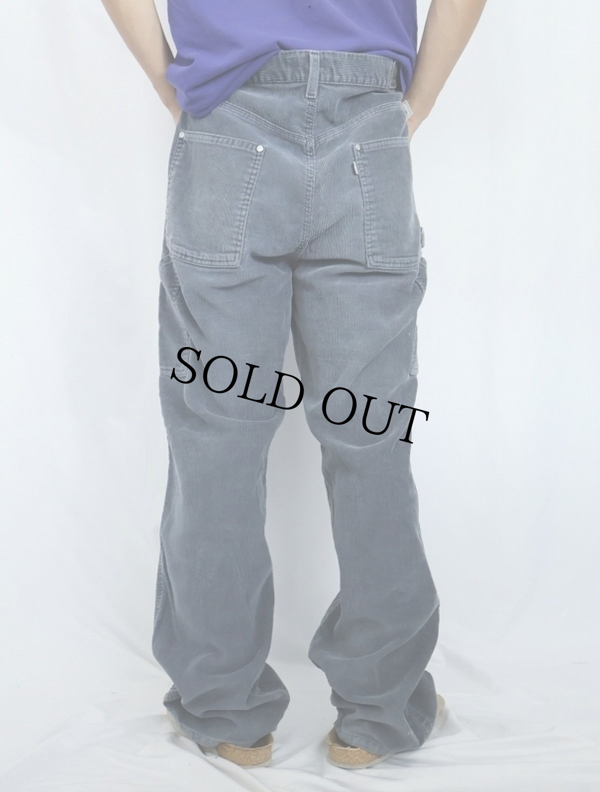画像3: 2000's Levi's SILVER TAB コーデュロイペインターパンツ W36 (3)