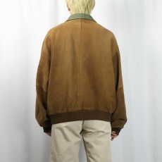 画像3: ⁡80's L.L.Bean USA製 ヌバックレザージャケット L (3)
