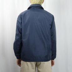 画像3: ⁡70's L.L.Bean 筆記体タグ チンスト付き ナイロンコーチジャケット NAVY LADIES  M (3)