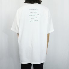 画像3: STARBUCKS COFFEE コーヒーショップ エプロンプリントTシャツ XL (3)