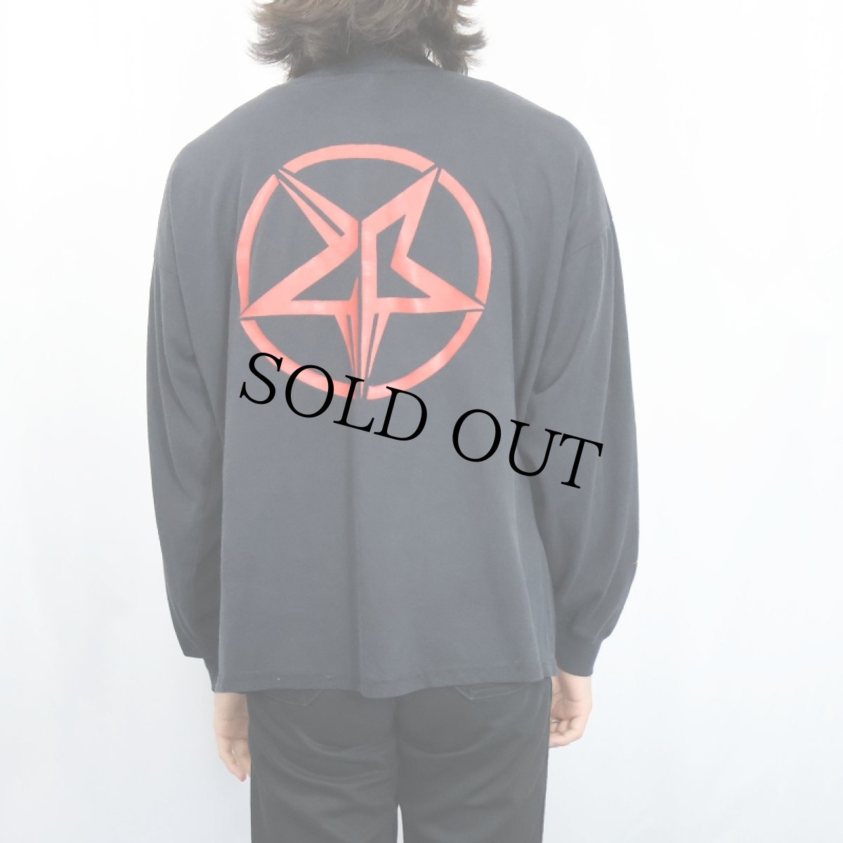 画像4: 2000's CANADA製 "LAST BREATH" 臓器プリントロンT BLACK ONESIZE (4)
