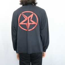 画像4: 2000's CANADA製 "LAST BREATH" 臓器プリントロンT BLACK ONESIZE (4)