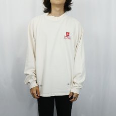 画像2: 90's Java One ALUMNI テック企業 ロゴ刺繍ロンT XL (2)