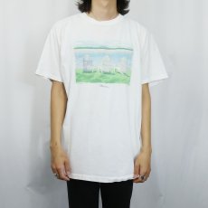 画像2: 90's LIBERTY GRAPHICS "Anne Kilham" アートプリントTシャツ XL (2)