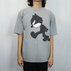 画像2: 90's FELIX キャラクタープリントTシャツ L (2)