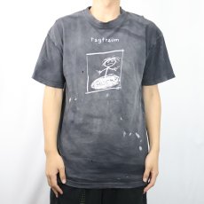 画像2: "tagtraum" イラストプリントTシャツ M (2)