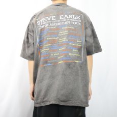 画像4: Steve Earle "I'LL NEVER GET OUT OF THIS WORLD ALIVE" シンガーソングライターツアープリントTシャツ XL (4)