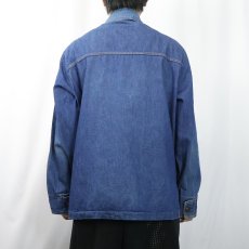 画像3: 70's DeeCee Rappers USA製 デニムジャケット L (3)