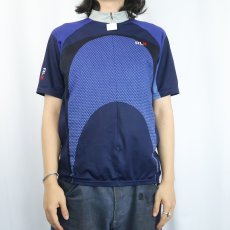 画像3: RLX POLO SPORT Ralph Lauren USA製 サイクリングシャツ L (3)