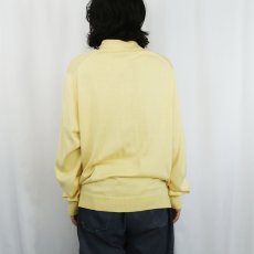 画像3: Brooks Brothers シルク×コットン ニットポロシャツ L (3)