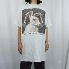 画像2: Will Bullas "a really bad hare day..." アートプリントTシャツ  (2)