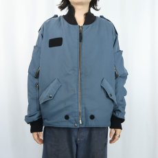 画像2: 90's ROYAL CANADIAN AIR FORCE フライトジャケット (2)