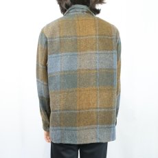 画像3: 70's Kmart チェック柄 CPOシャツジャケット M (3)