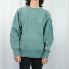 画像2: 90's Champion REVERSE WEAVE USA製 目付き スウェット M (2)