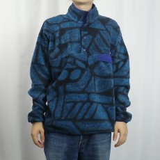 画像2: 2015AW Patagonia 総柄 スナップT L (2)
