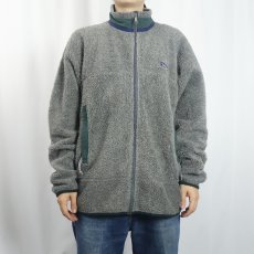 画像2: 90's Patagonia USA製 初期レトロX "PEFライナー" フリースジャケット XL (2)