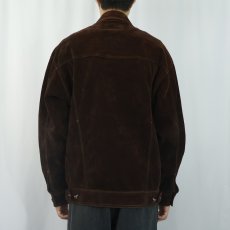 画像3: GAS JEANS フェイクスエードジャケット M (3)