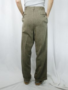 画像3: 80's POLO Ralph Lauren 2タック ウールスラックス W32 (3)