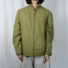 画像2: 60's ZERO KING USA製 裏ボア コットンファラオジャケット SIZE42 (2)