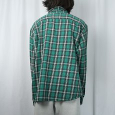画像3: 80〜90's POLO COUNTRY Ralph Lauren チェック柄 ヘビーネルシャツ XL (3)