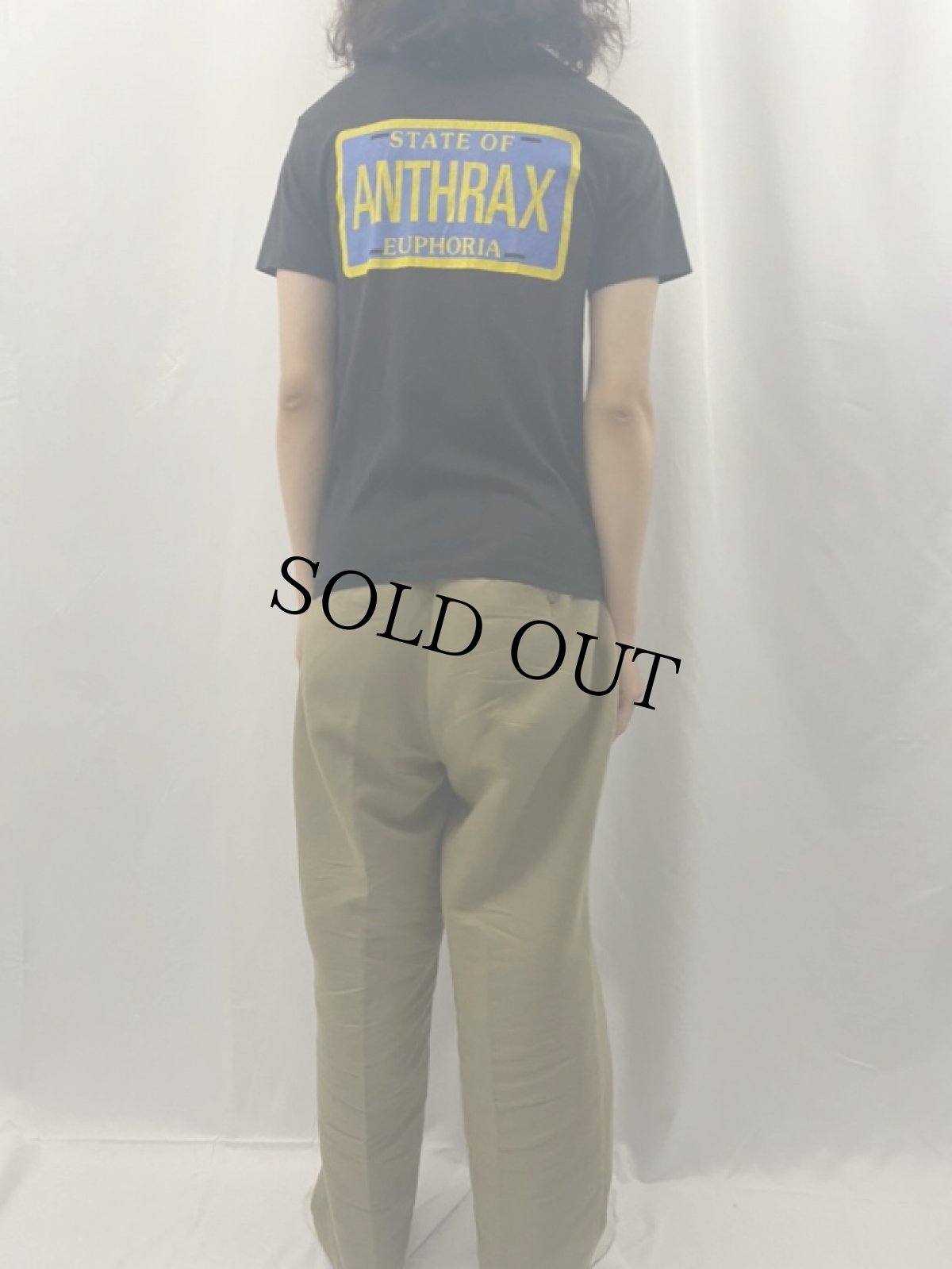 画像5: 80's ANTHRAX "STATE OF EUPHORIA" USA製 ヘヴィメタルバンドTシャツ M (5)