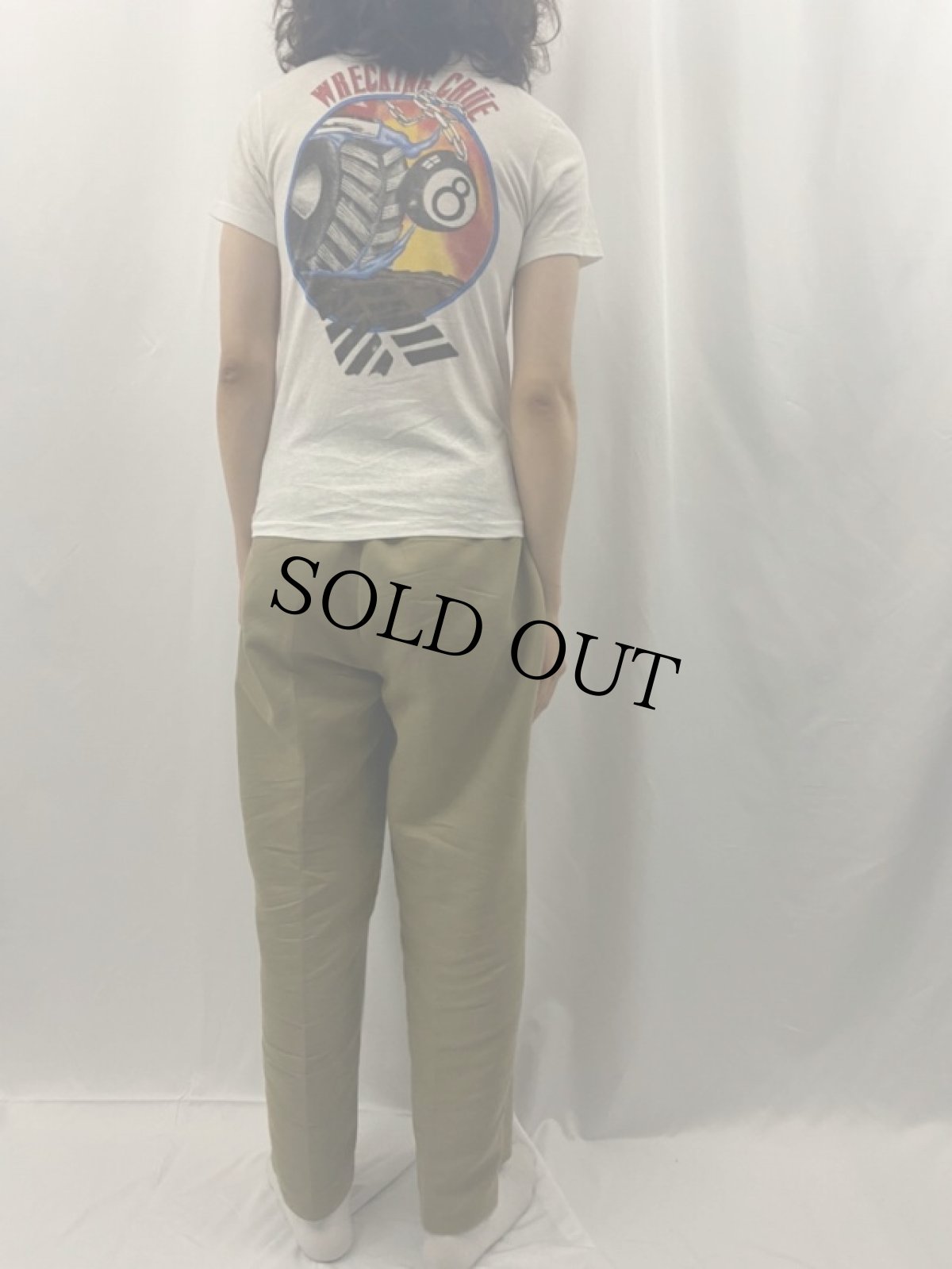 画像5: 80's M?tley Cr?e "WRECKING CRUE" USA製 ヘヴィメタルバンドTシャツ M (5)