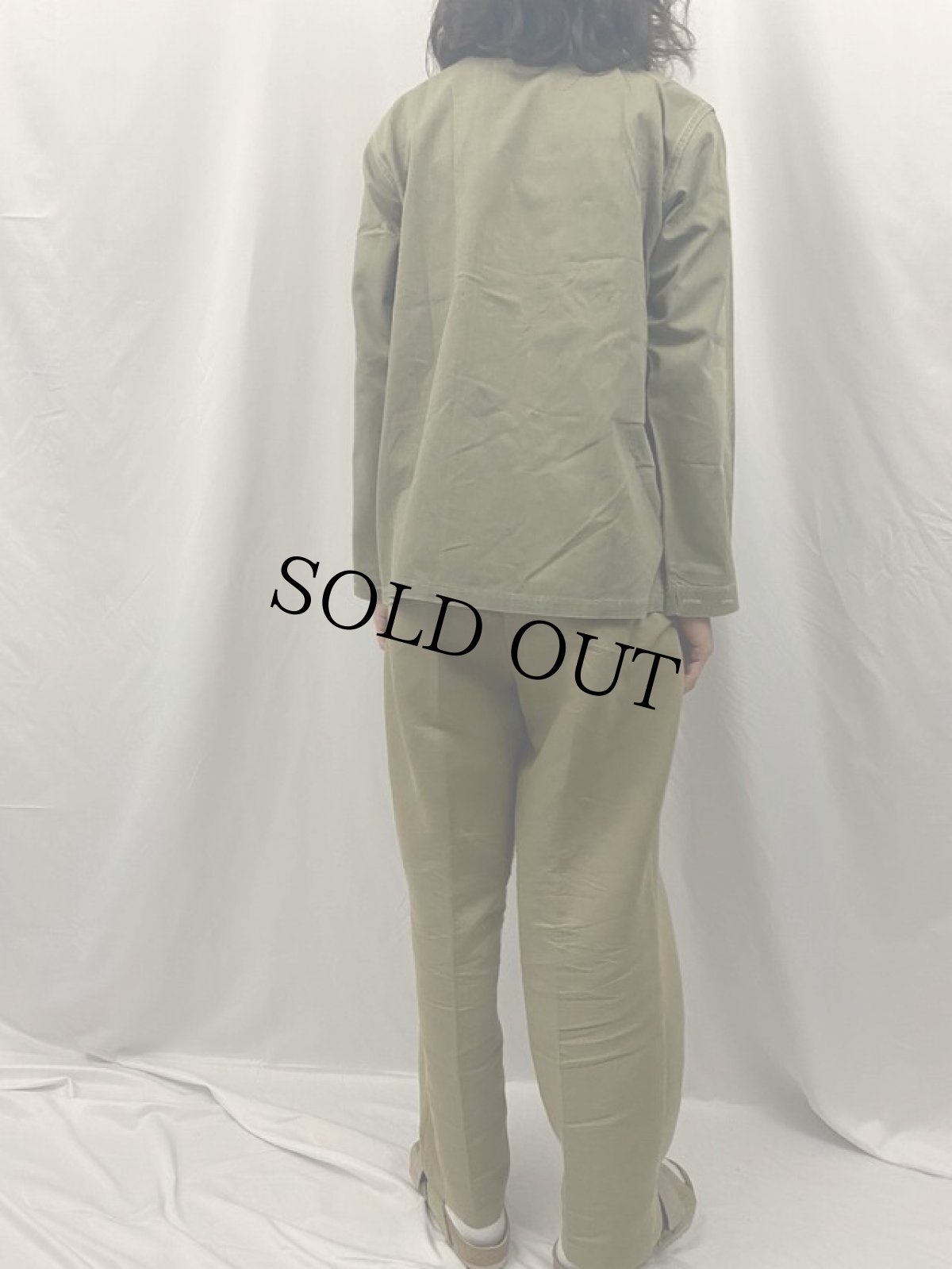 画像4: 40's USMC M-44 HBT ジャケット 38 (4)