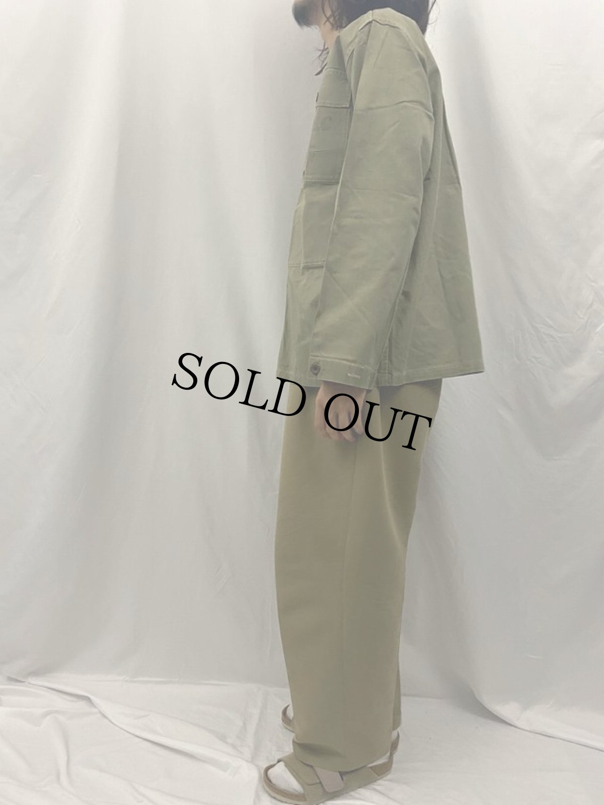 画像3: 40's USMC M-44 HBT ジャケット 38 (3)