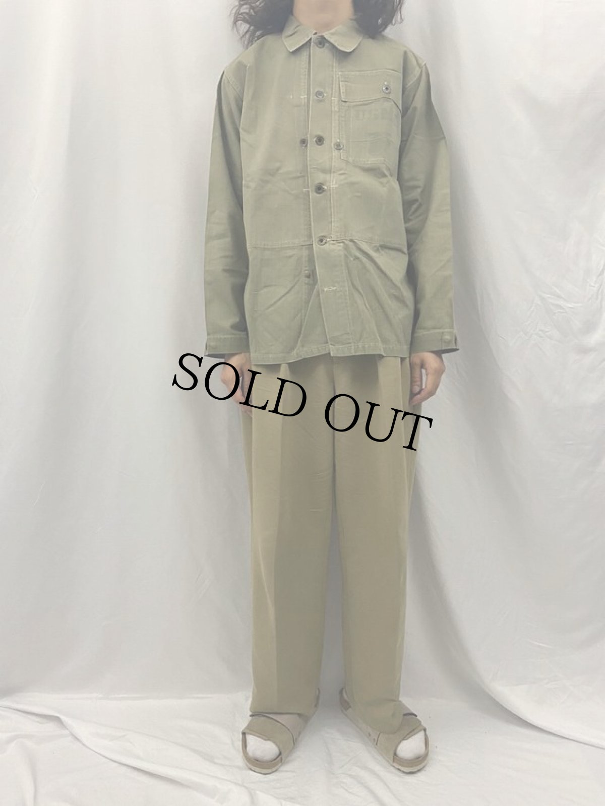 画像2: 40's USMC M-44 HBT ジャケット 38 (2)