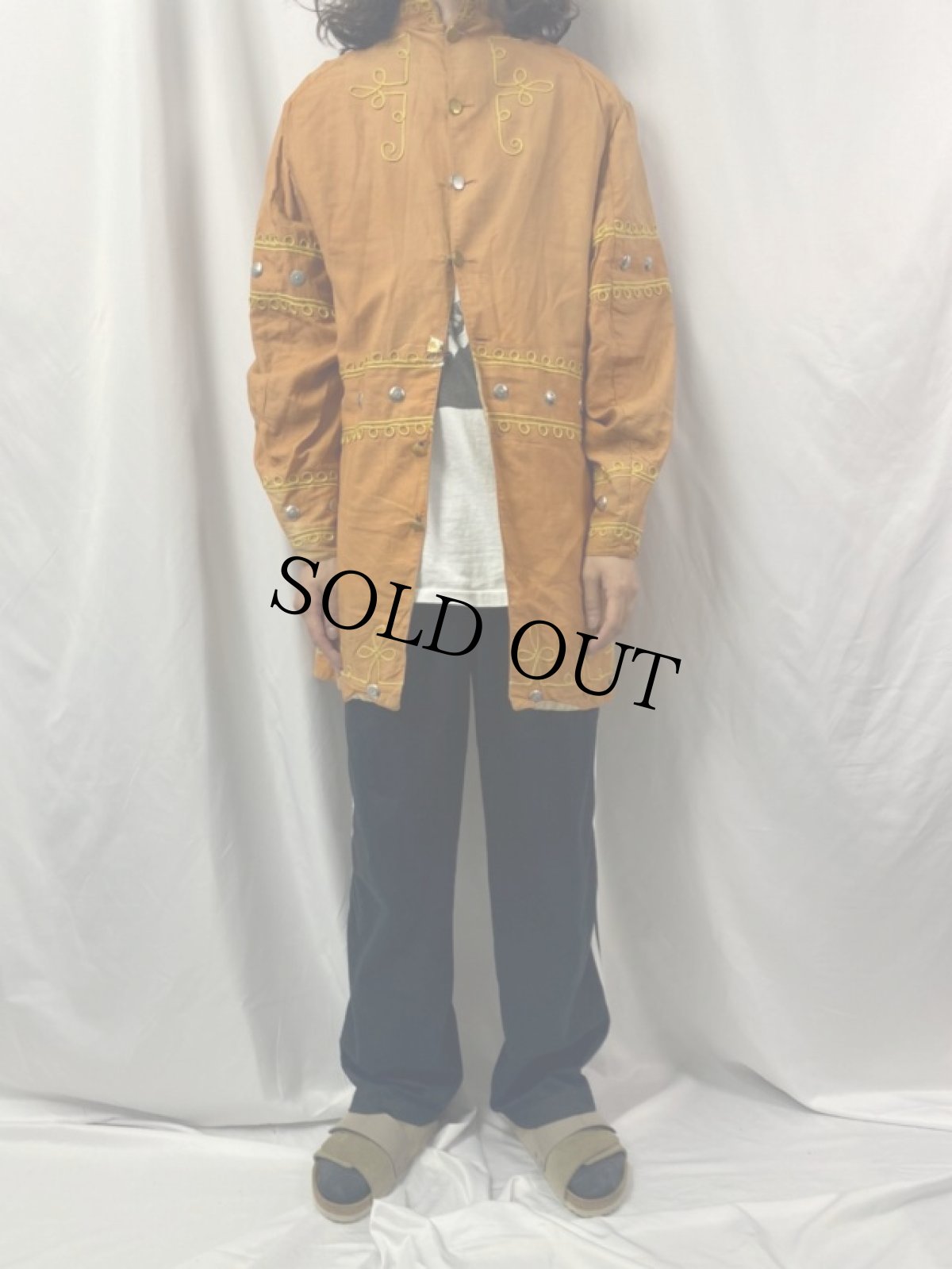 画像2: 〜1910's THE HENDERSON AMES CO. "INSIDE GUARD" 近代兵コスチュームジャケット (2)