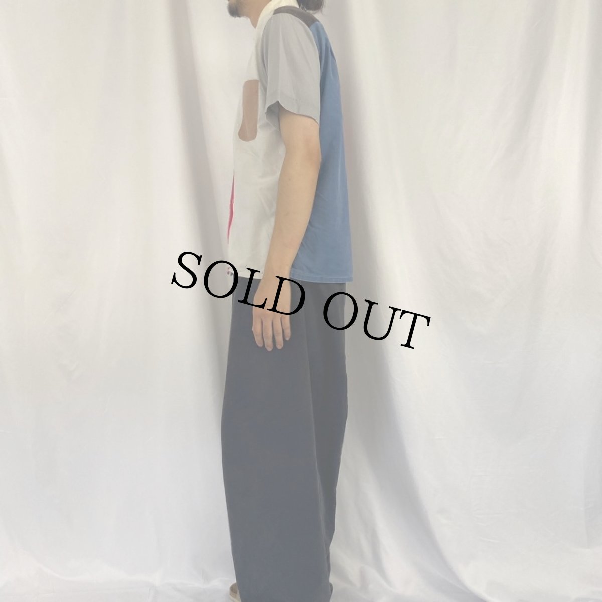 画像4: 60's Wilshire クレイジーパターン コットンシャツ M (4)