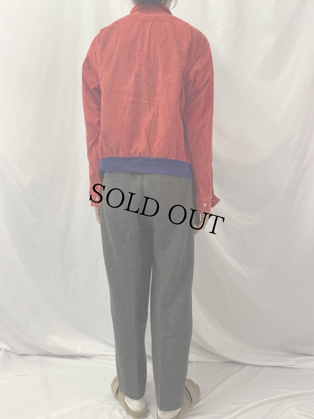 画像4: 50's Pilgrim コーデュロイスウィングトップ XL (4)