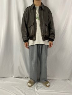 画像2: 90's L.L.Bean USA製 FLYING TIGER JACKET "A-2TYPE" L (2)