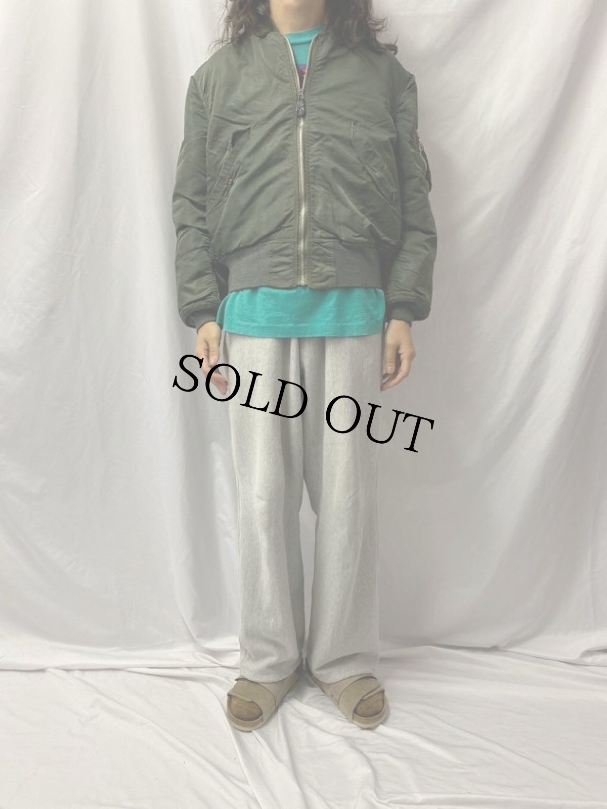 画像3: 70's USAF L-2B フライトジャケット LARGE (3)