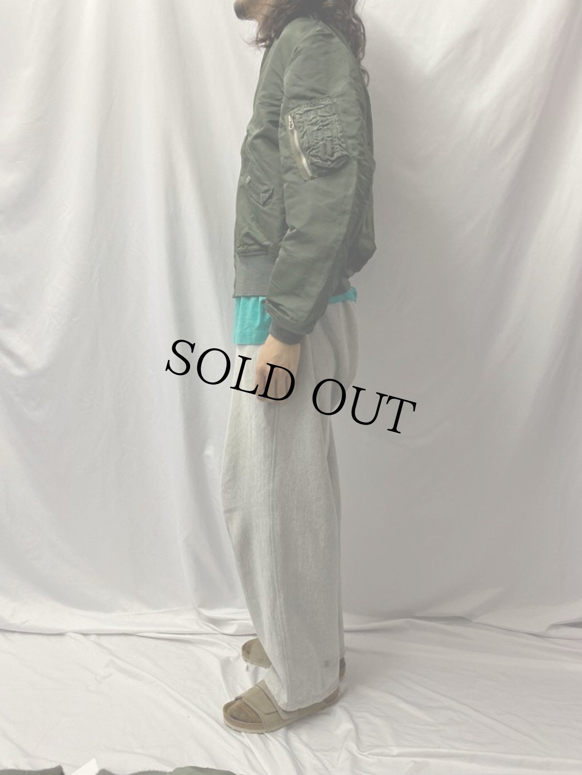 画像4: 70's USAF L-2B フライトジャケット LARGE (4)