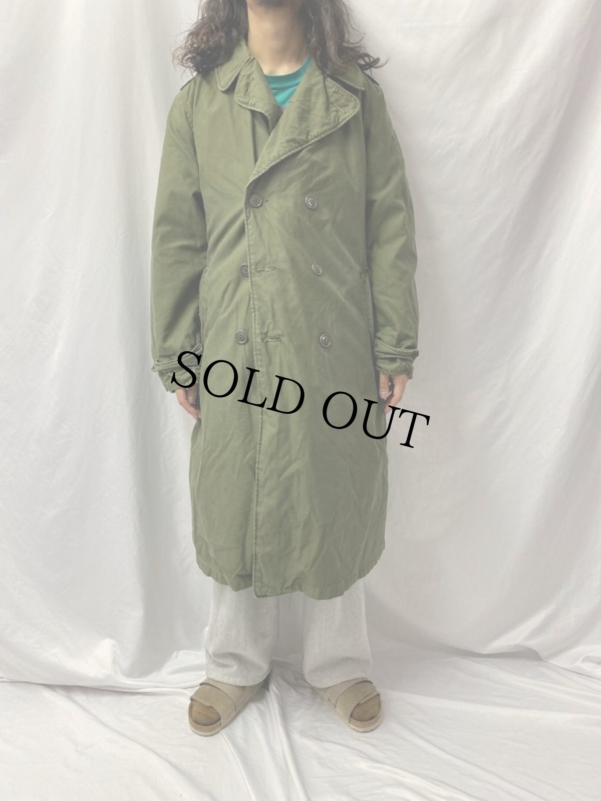 画像3: 60's U.S.ARMY OVERCOAT ライナー付き MEDIUM-LONG (3)