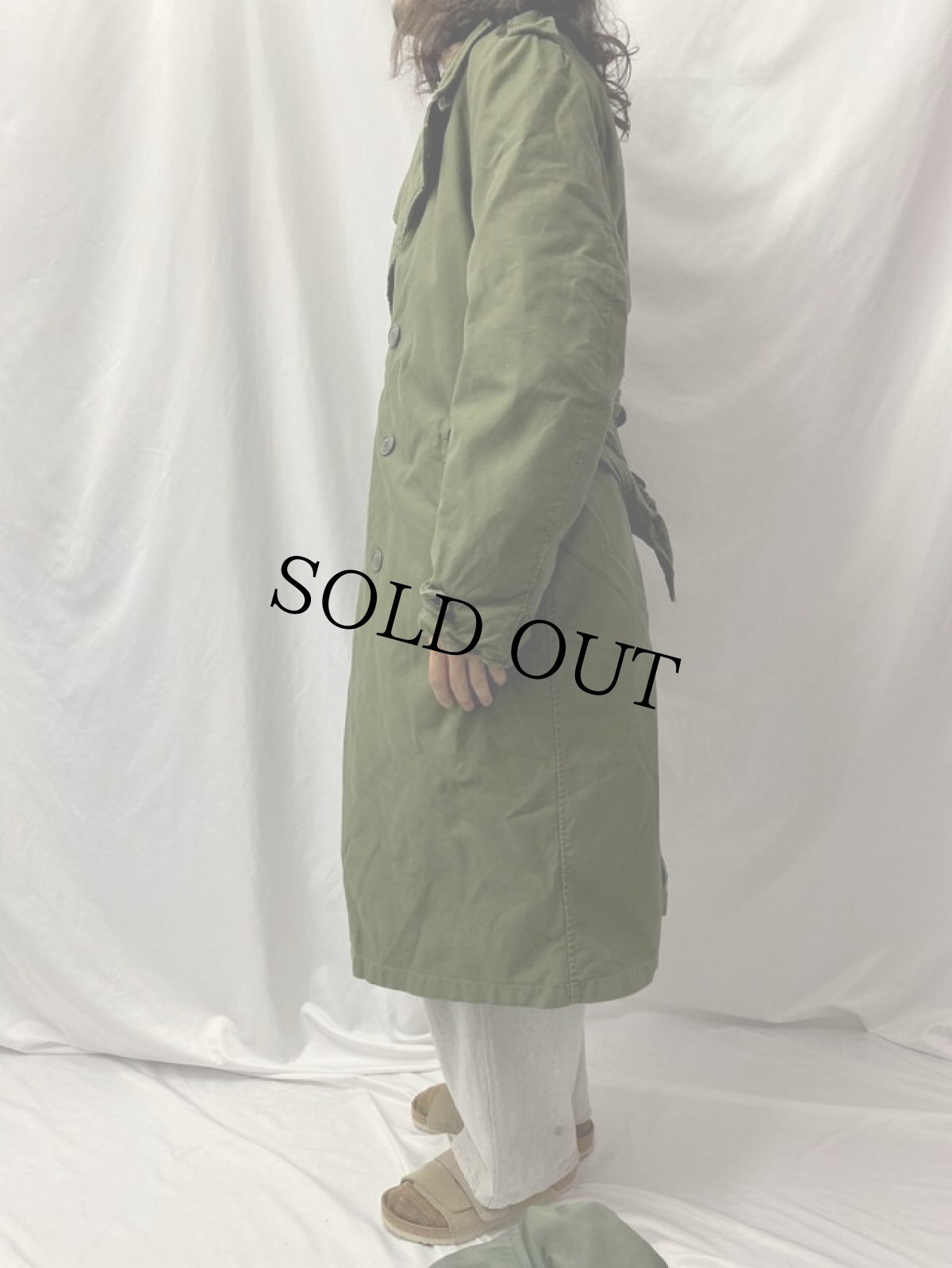 画像4: 60's U.S.ARMY OVERCOAT ライナー付き MEDIUM-LONG (4)