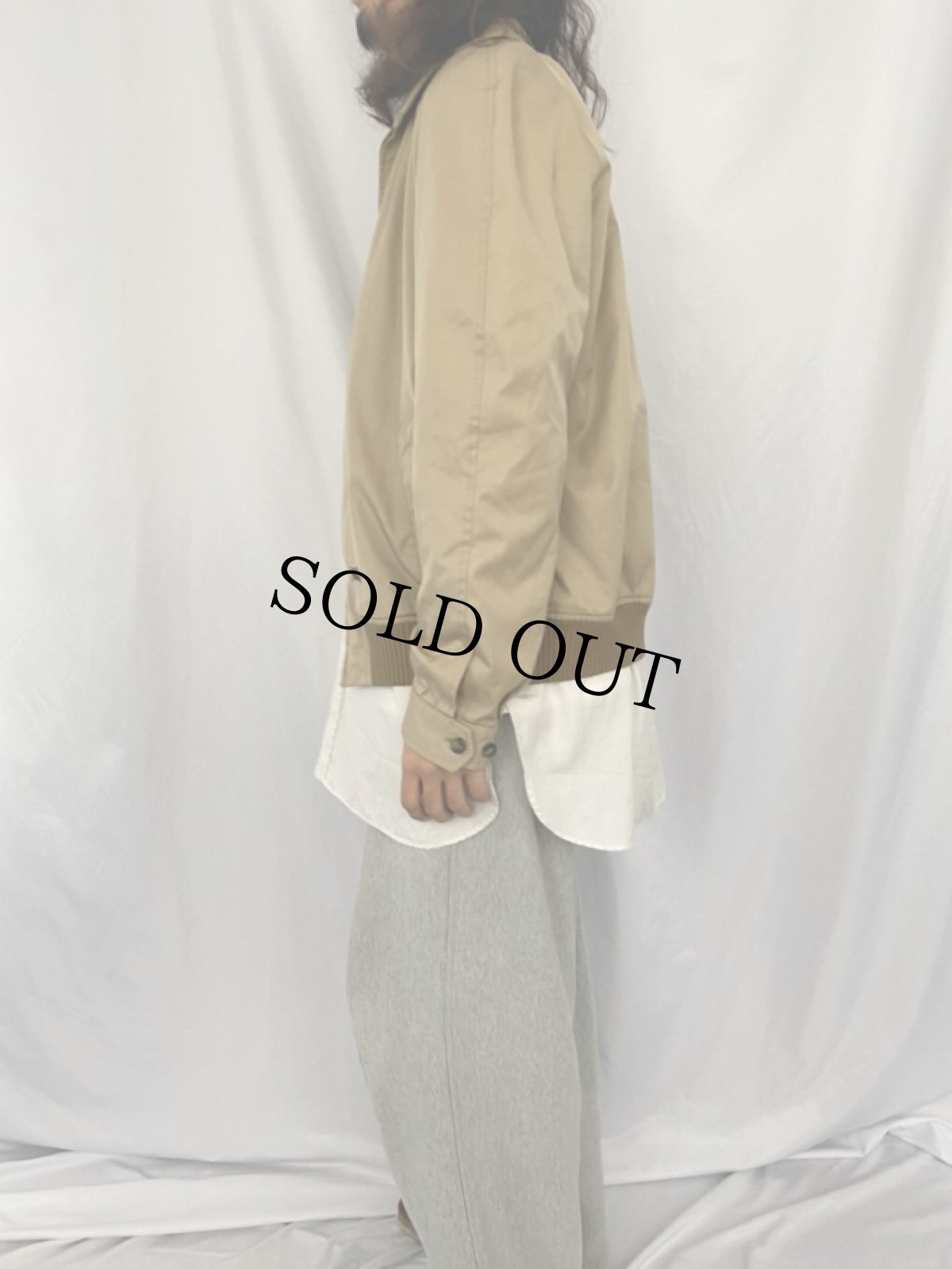 画像3: 80〜90's Burberrys コットンスウィングトップ (3)