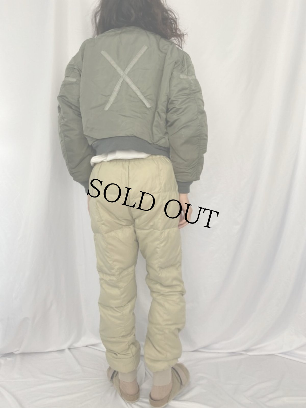 画像4: 60's U.S.AIR FORCE MA-1 フライトジャケット D TYPE LARGE (4)